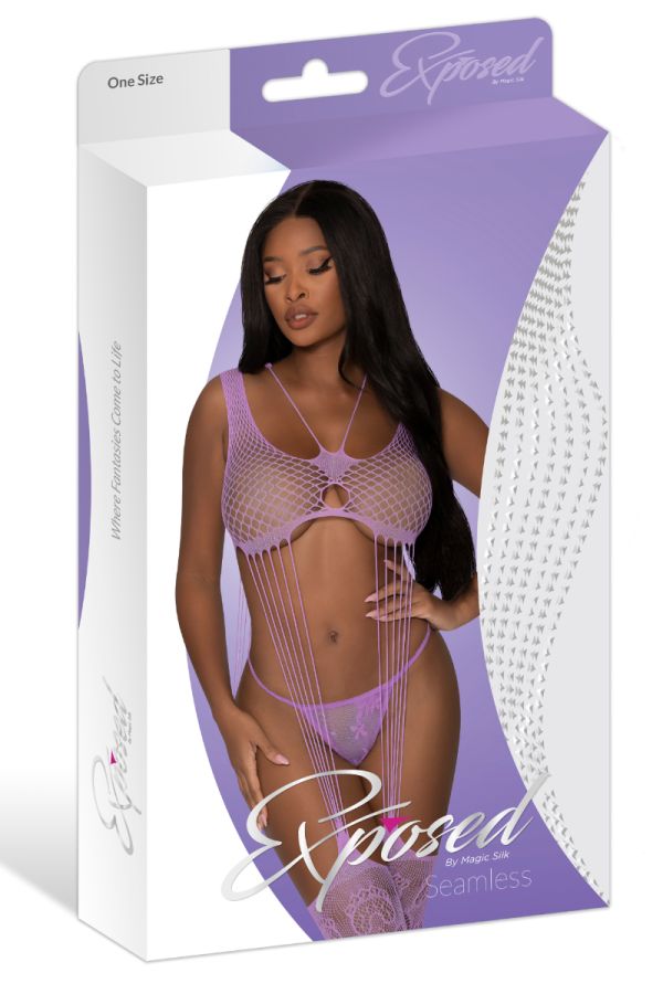 EXS163 - Big Net Bodystocking & Panty