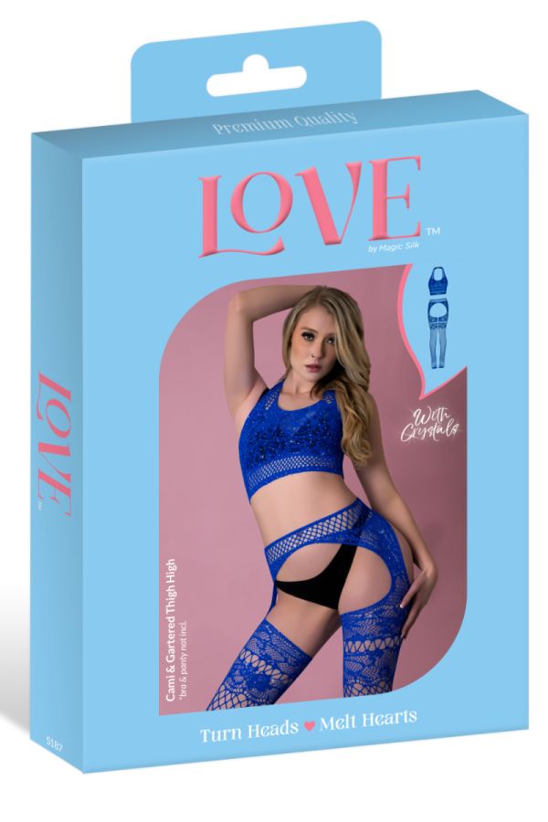 EXS187 - Rhinestone Bodystocking