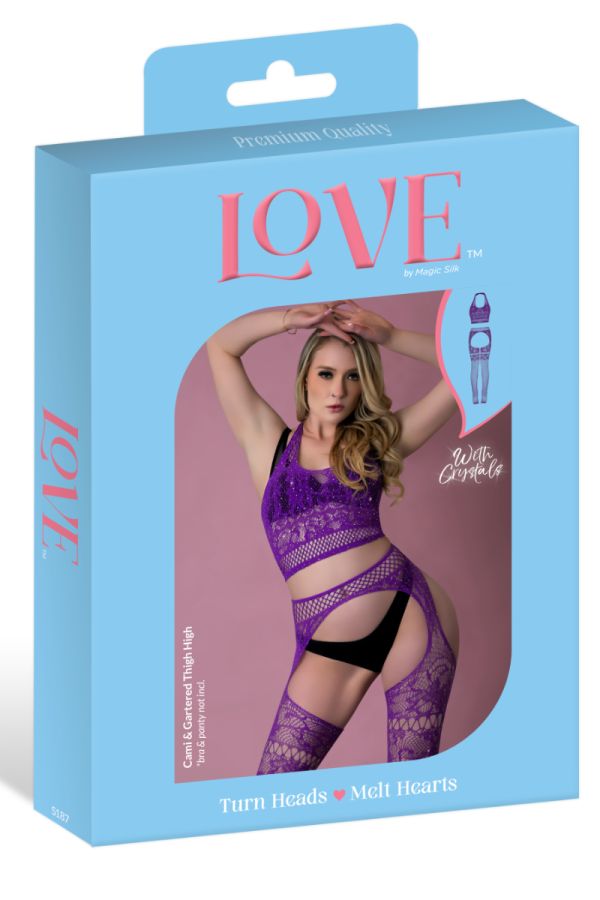 EXS187 - Rhinestone Bodystocking