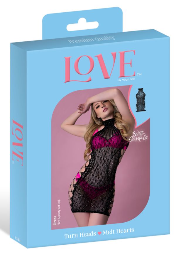 EXS188 - Rhinestone Dress
