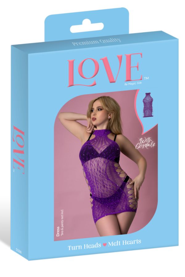 EXS188 - Rhinestone Dress