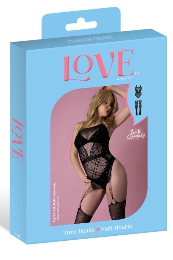 EXS189 - Rhinestone Bodystocking