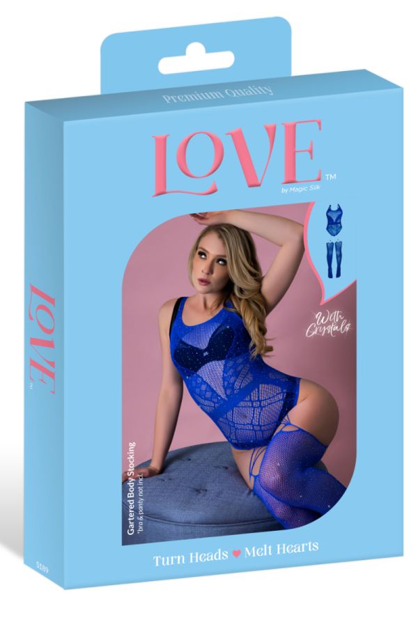 EXS189 - Rhinestone Bodystocking