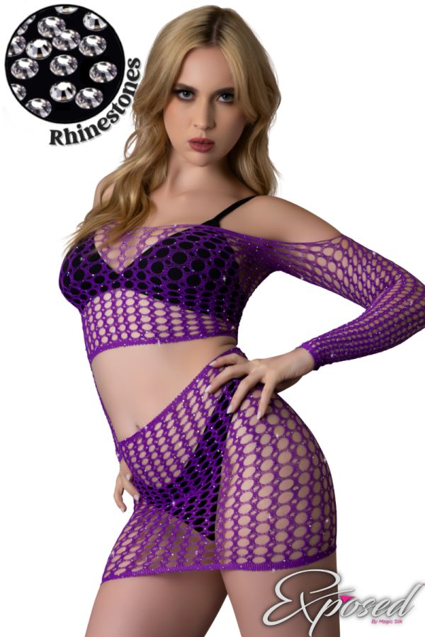 EXS190 - Rhinestone 2PC