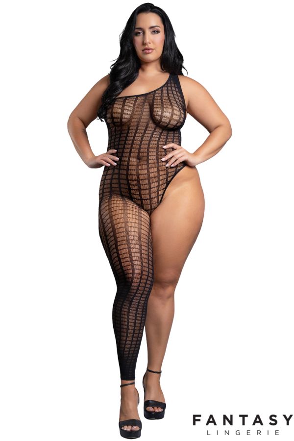 FASF1019X - Asymmetric Bodystocking