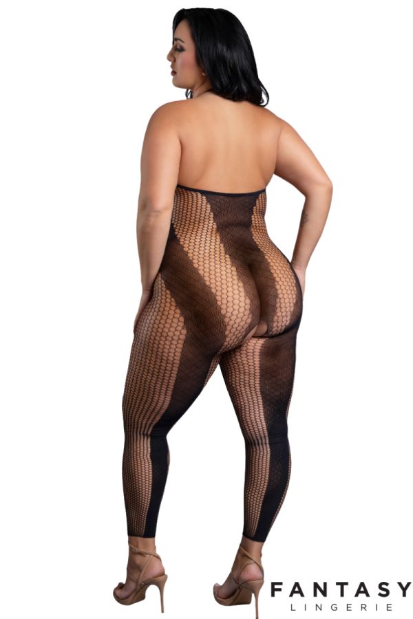 FASF1020 - Striped Bodystocking