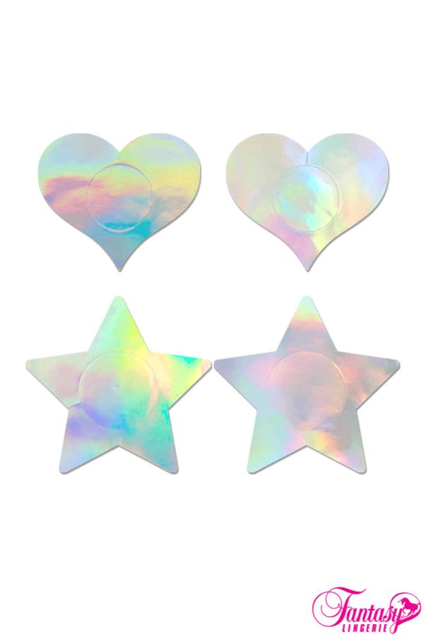 FAFLA104 - Holographic Pasties 2PC Set