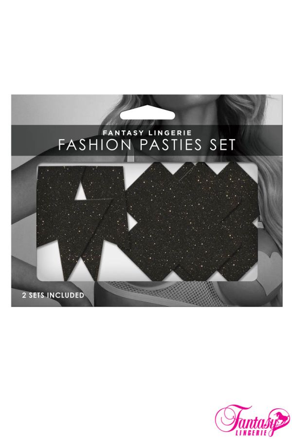 FAFLA103 - Glitter Pasties 2PC Set