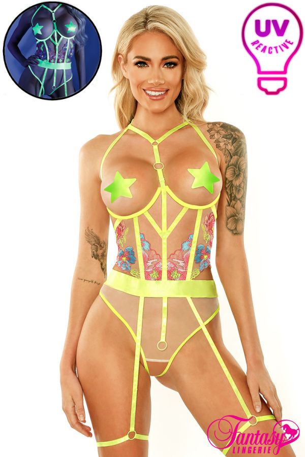 FAGL2105 - Glow Harness Teddy