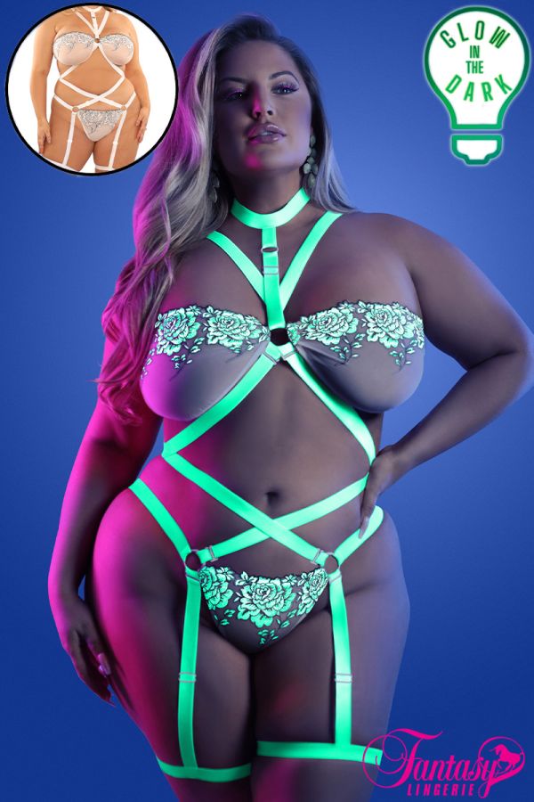FAGL2119 - Glow-In-The-Dark Teddy