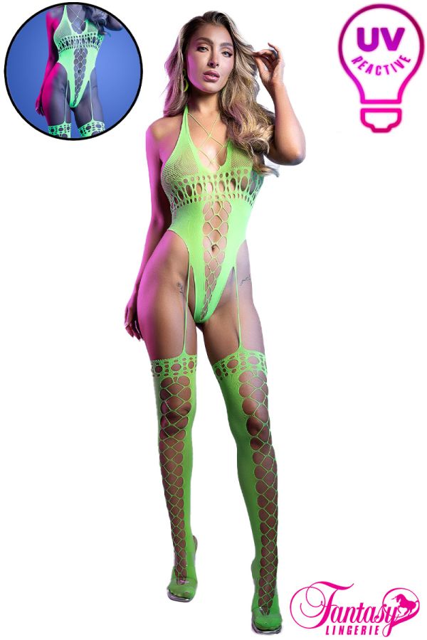 FAGL2552 – UV Reactive Bodystocking