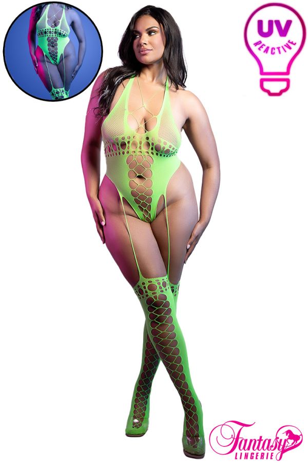 FAGL2552X – UV Reactive Bodystocking