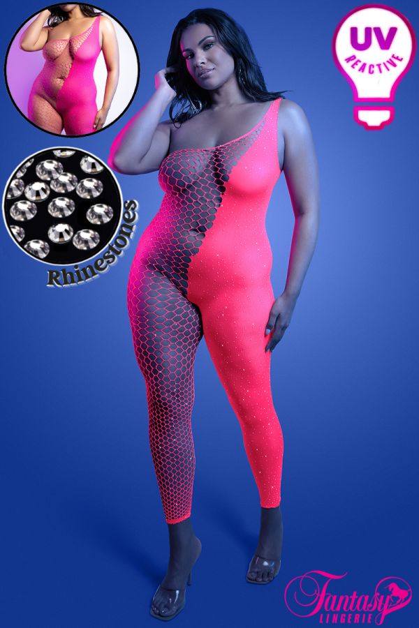 FAGL2554 – UV Reactive Bodystocking