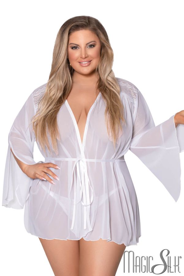 MSM288 - Sheer Mesh Robe