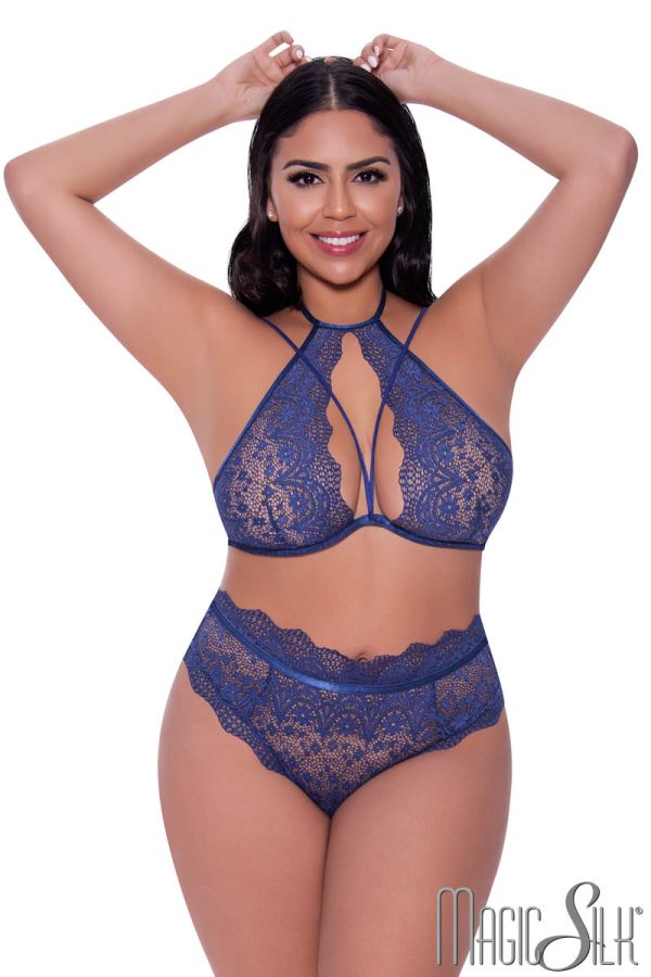 EXM345X - Strappy Lace 2PC