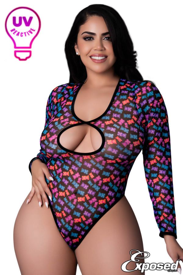 MSM407X - UV Mesh Teddy