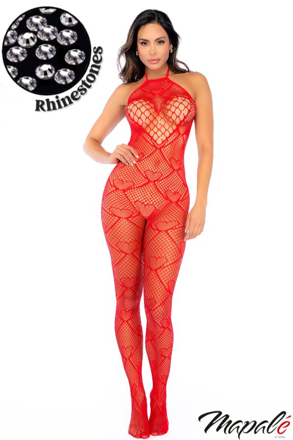 MA1164 - Heart Bodystocking