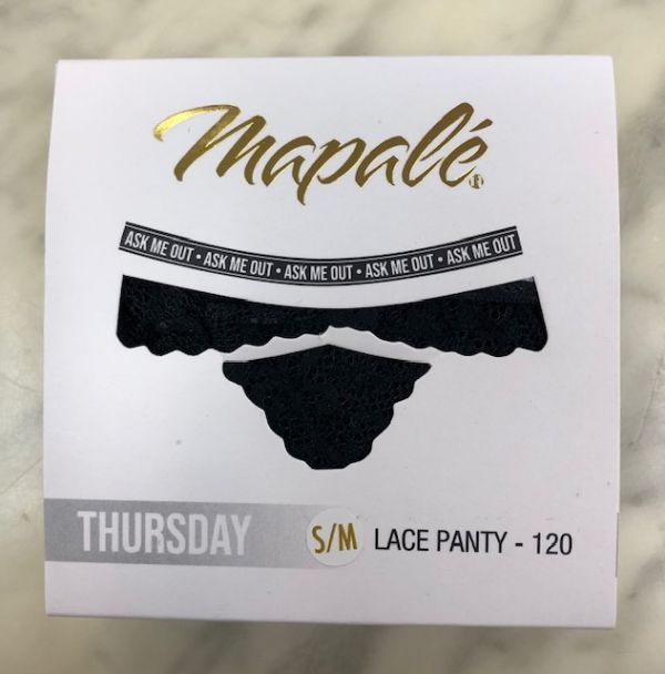 MA120 - 7 Days Lace Thong