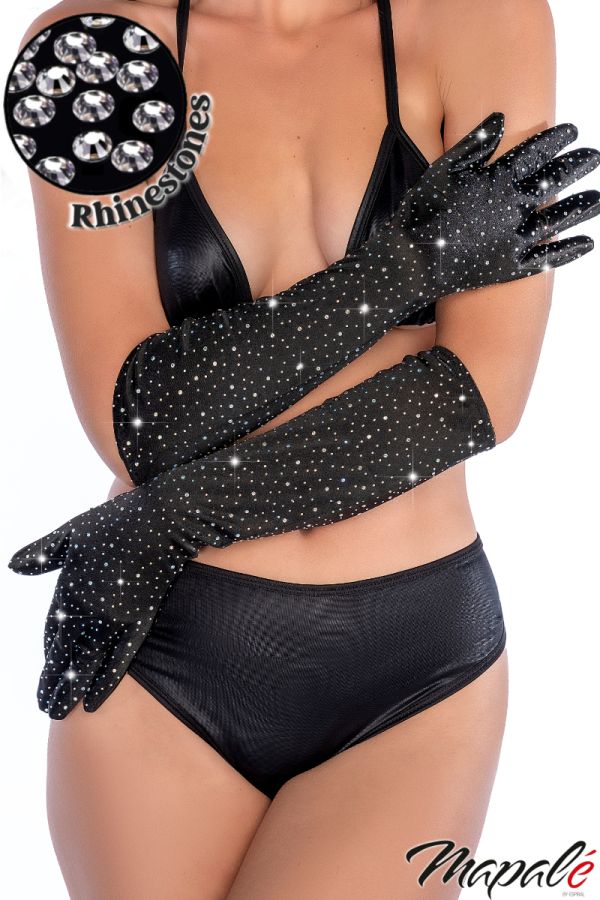 MA135 - Rhinestone Gloves