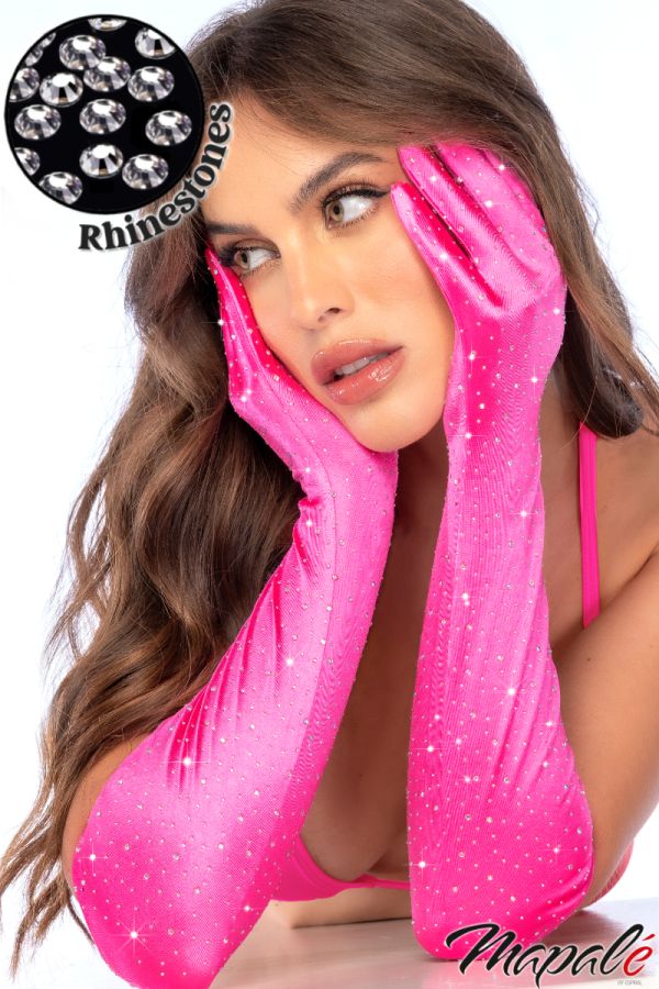 MA135 - Rhinestone Gloves