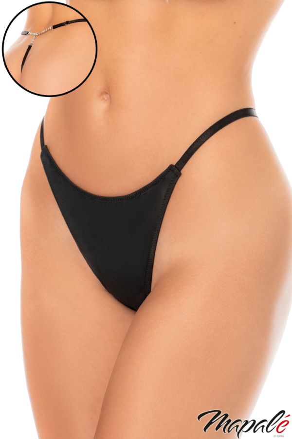 MA141 - Rhinestone Back G-String