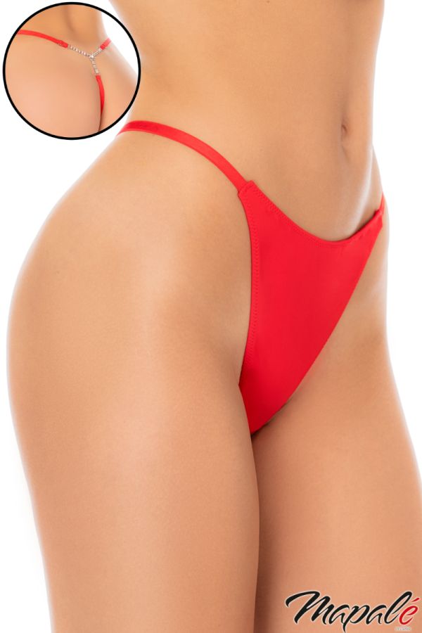 MA141 - Rhinestone Back G-String