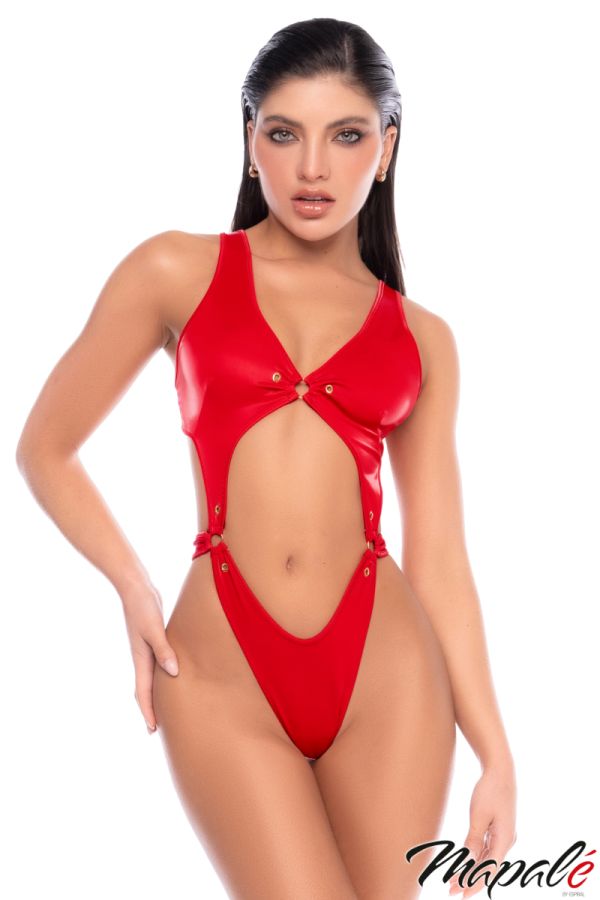 MA2830 - Wet Look Teddy