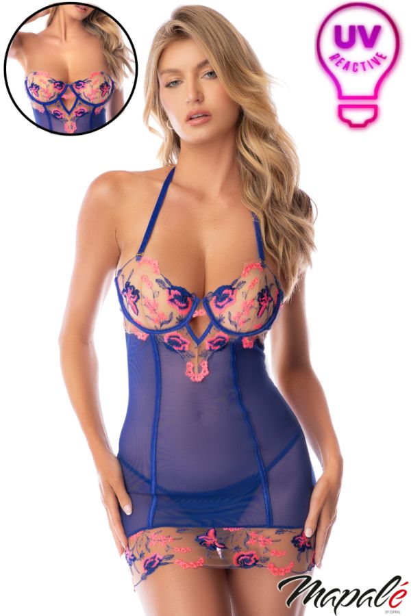 MA7628 - UV Lace-up Chemise