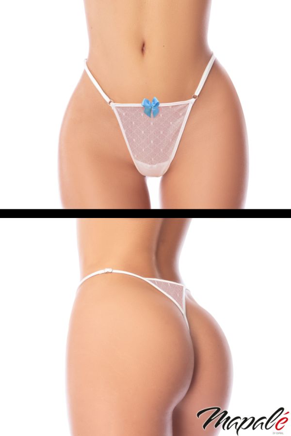 MA7630 - Lace Garter Babydoll