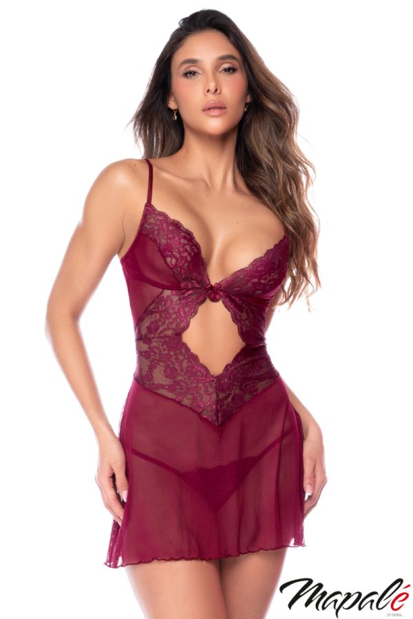 MA7637 - Floral Lace Babydoll