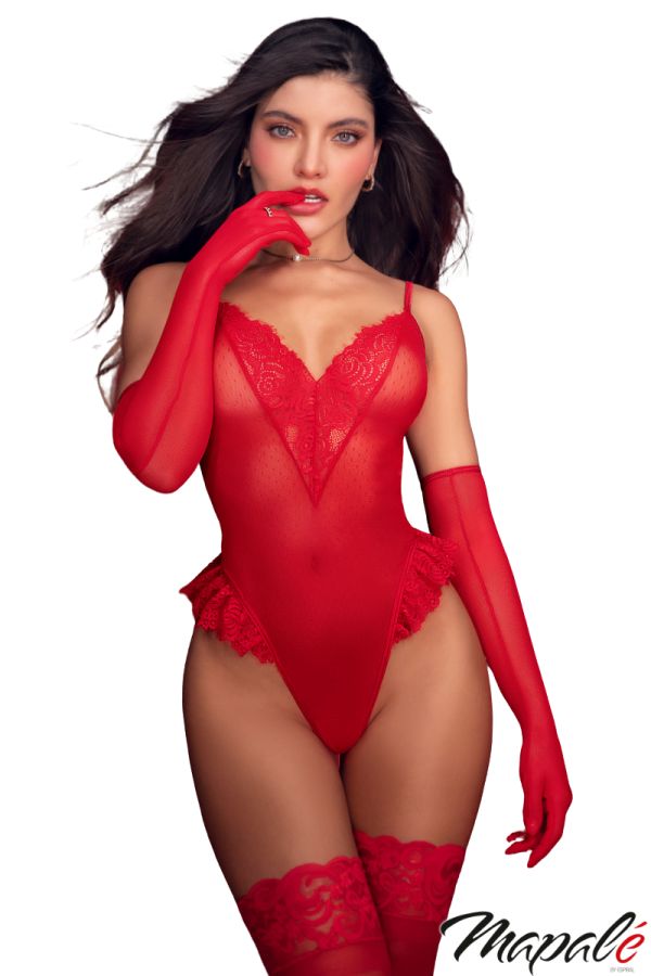 MA80036 - Dot Mesh Teddy