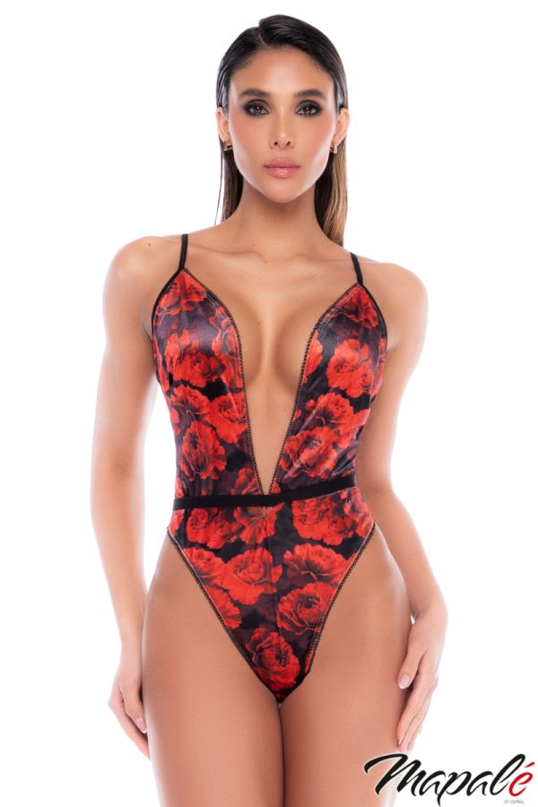 MA80057 - Floral Print Teddy