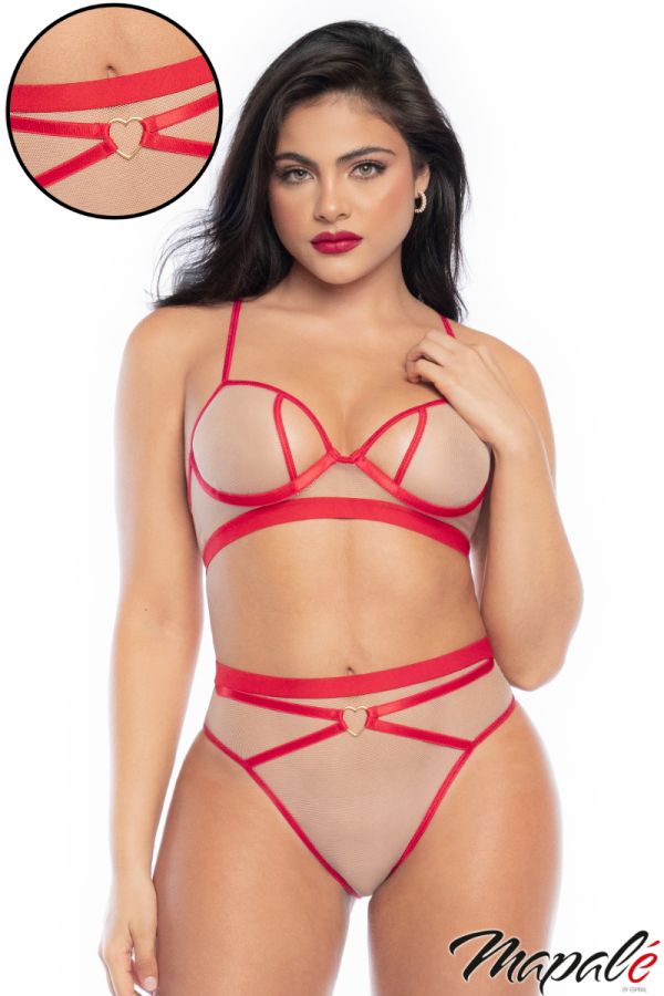 MA8820 - Heart Belt 2PC