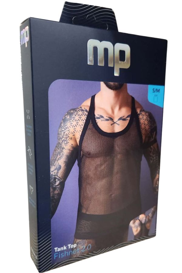 MP111-11C - Stretch Net Tank Top