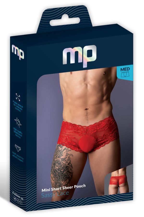 MP127-280 - Sassy Lace Mini Short
