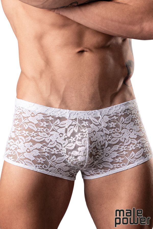 MP145-162 - Stretch Lace Mini Short