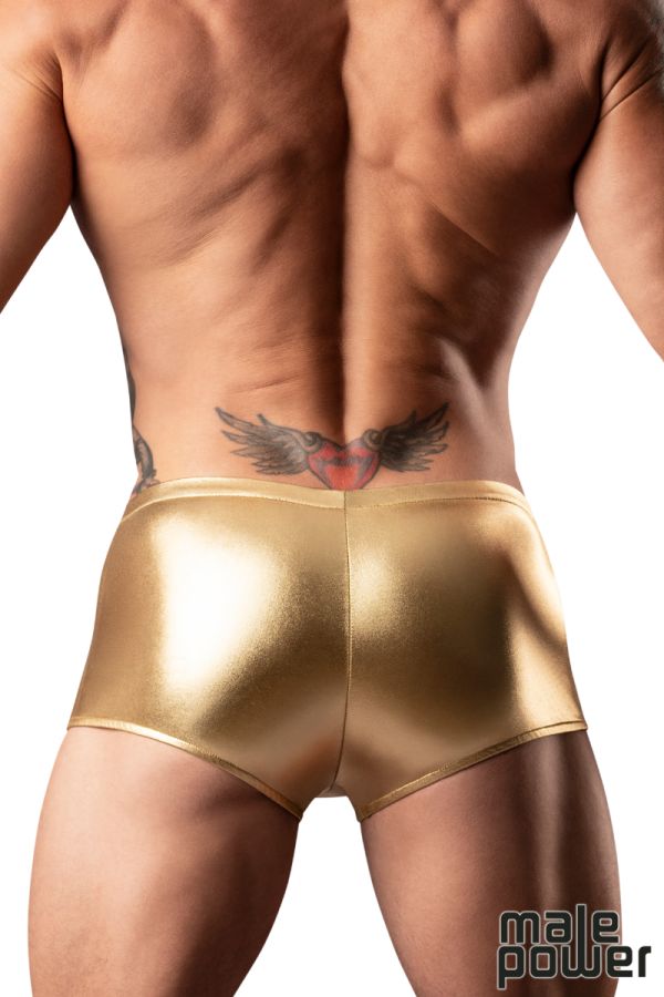 MP153-070 - Wet Look Mini Short