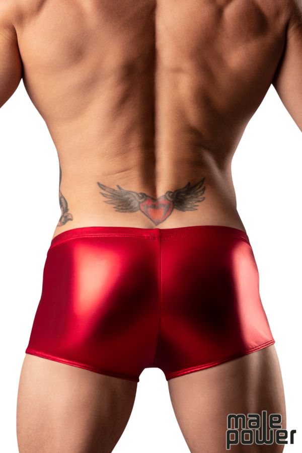 MP153-070 - Wet Look Mini Short