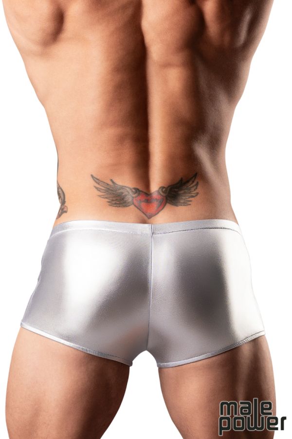 MP153-070 - Wet Look Mini Short