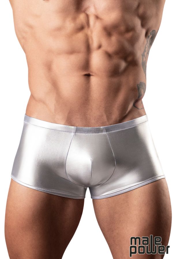 MP153-070 - Wet Look Mini Short