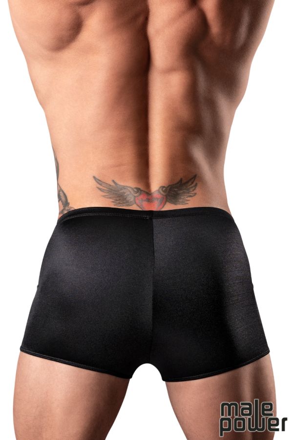 MP153-076 - 	Satin Spandex Pouch Short