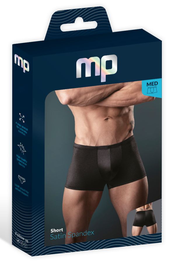 MP153-076 - 	Satin Spandex Pouch Short