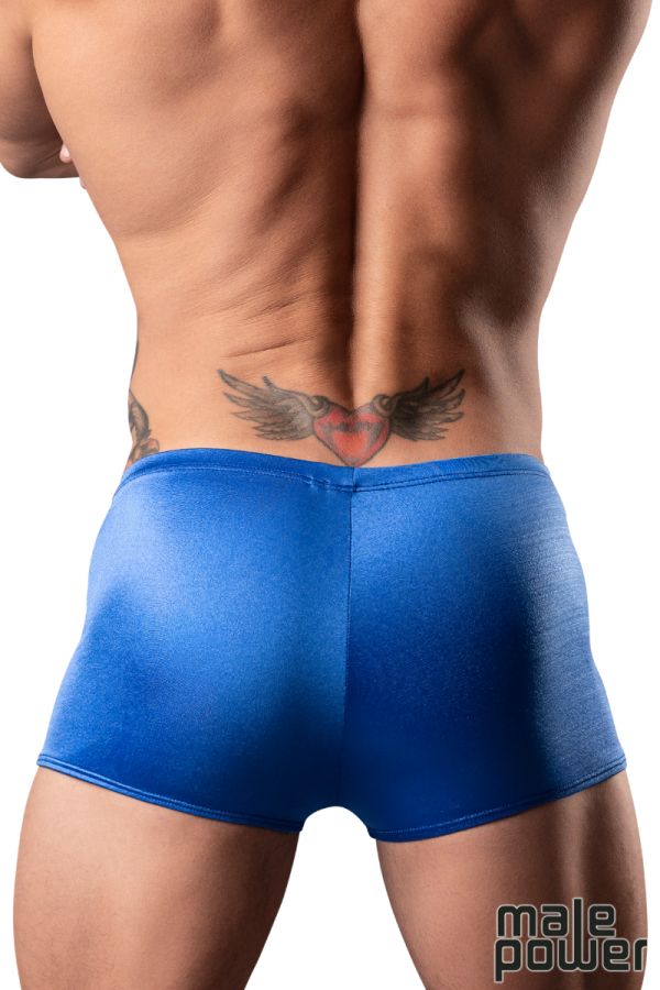 MP153-076 - 	Satin Spandex Pouch Short