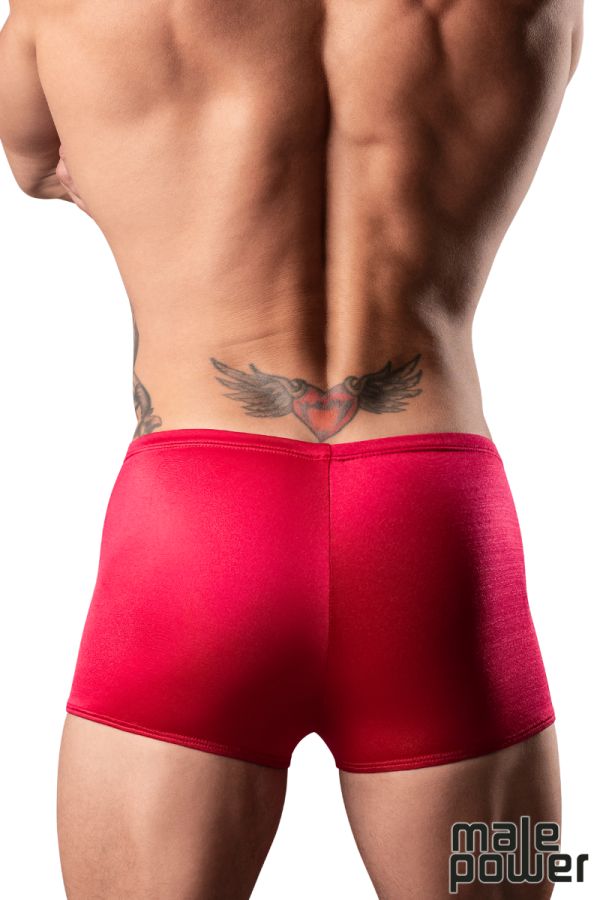 MP153-076 - 	Satin Spandex Pouch Short