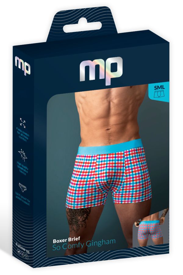 MP160-306 - Gingham Mini Short