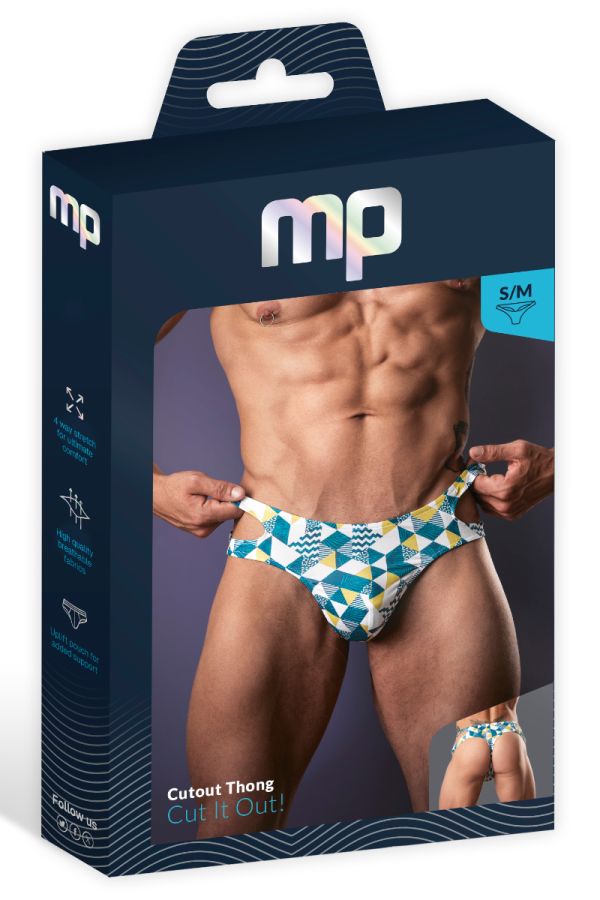 MP237-292 - Silky Feel Cutout Thong