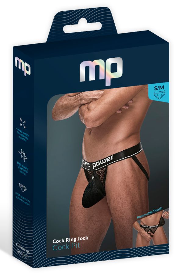 MP346-260 - Cock Pit Fishnet Jock