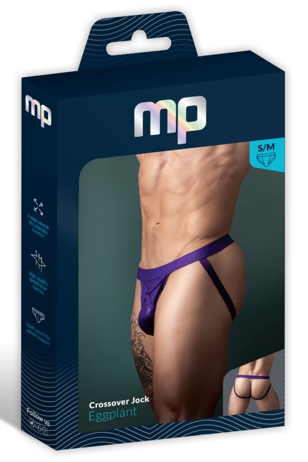 MP350-302 - Wet Look Crossover Jock