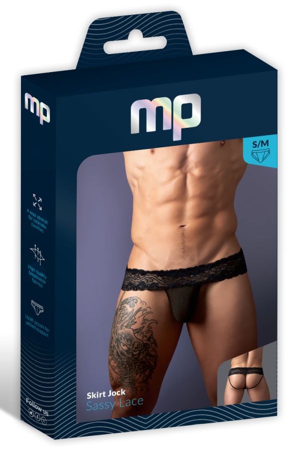 MP360-280 - Lace & Mesh Jock