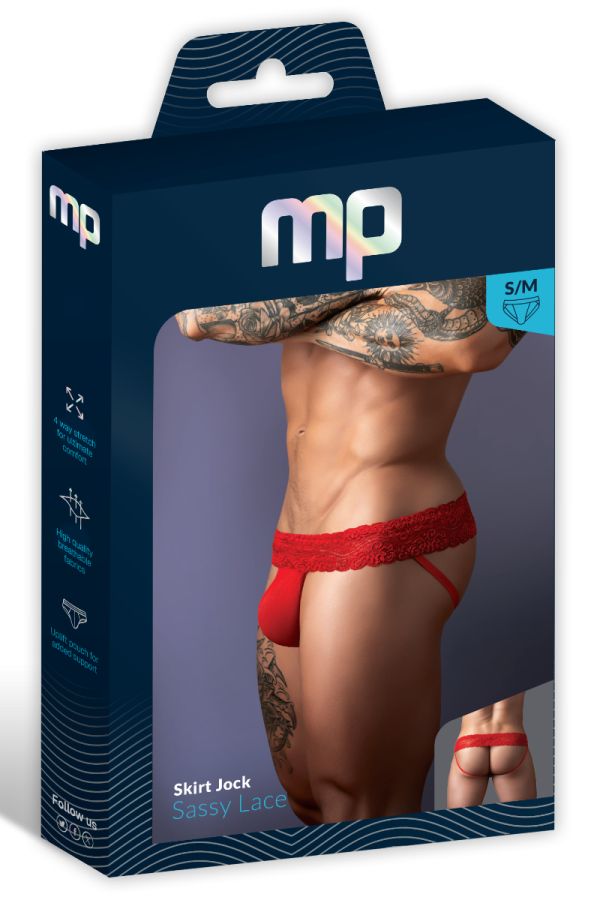 MP360-280 - Lace & Mesh Jock